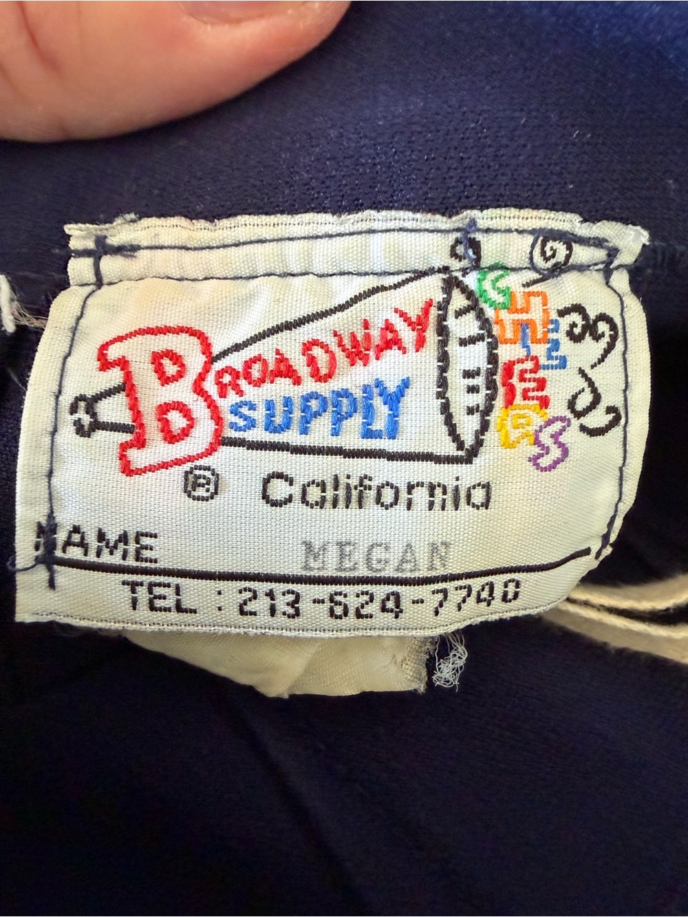 Cheerleading Uniform Set Notre Dame Knights 3-Piece Broadway Supply made in USA - Picture 7 of 8